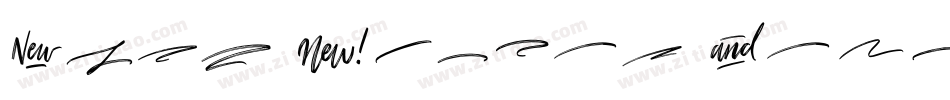 Just Lovely Slanted字体转换